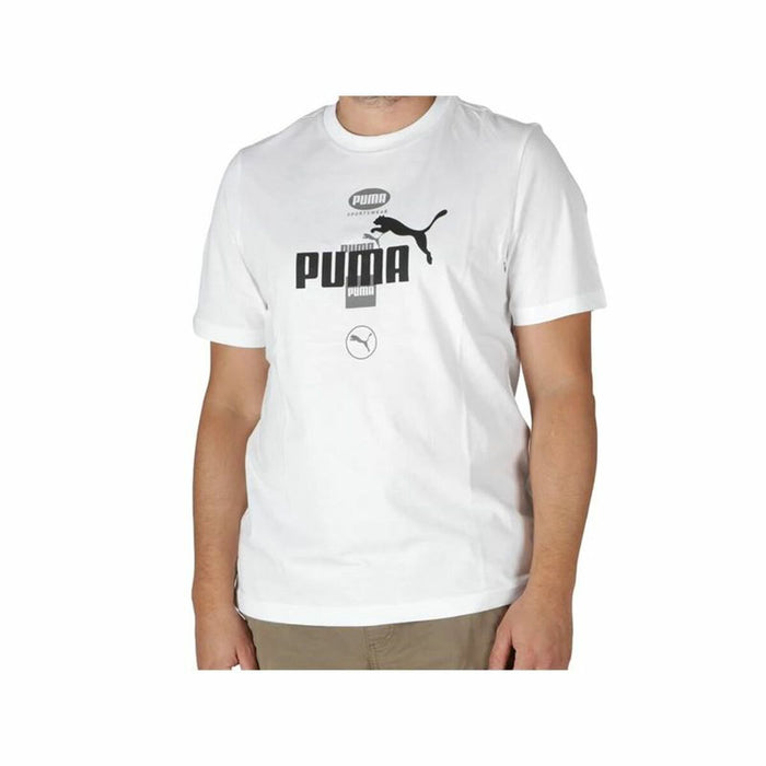 Camiseta de Manga Corta Hombre Puma Puma Power Graphic