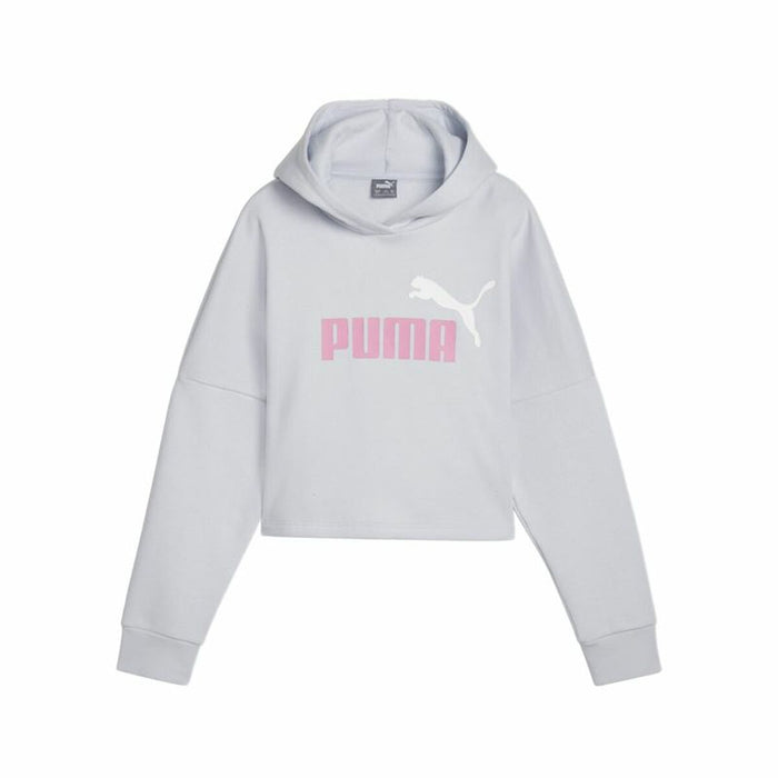 Sudadera con Capucha Niña Puma Ess Logo Cropped Hoodie G