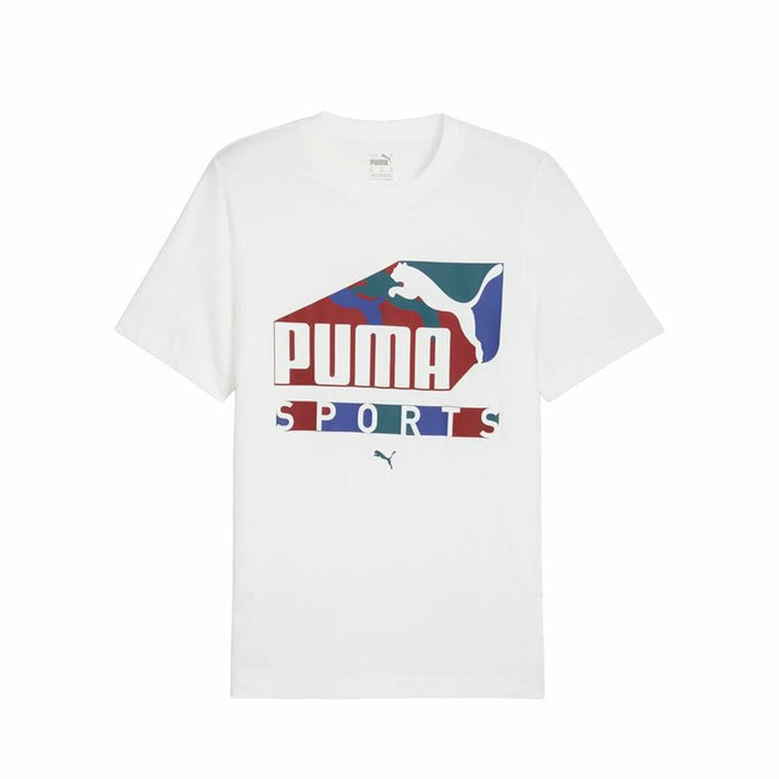 Men’s Short Sleeve T-Shirt Puma White