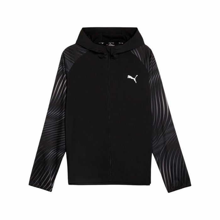 Chaqueta Deportiva para Hombre Puma Run Favorite Aop Woven Negro