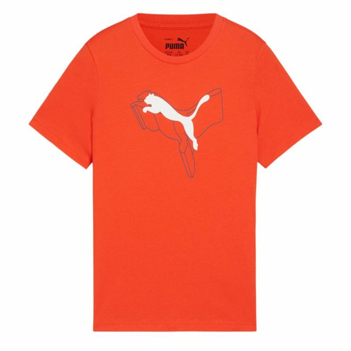 Child's Short Sleeve T-Shirt Puma