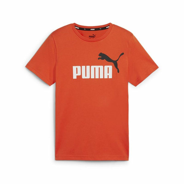 Camiseta de Manga Corta Infantil Puma Essentials+ 2 Col Logo