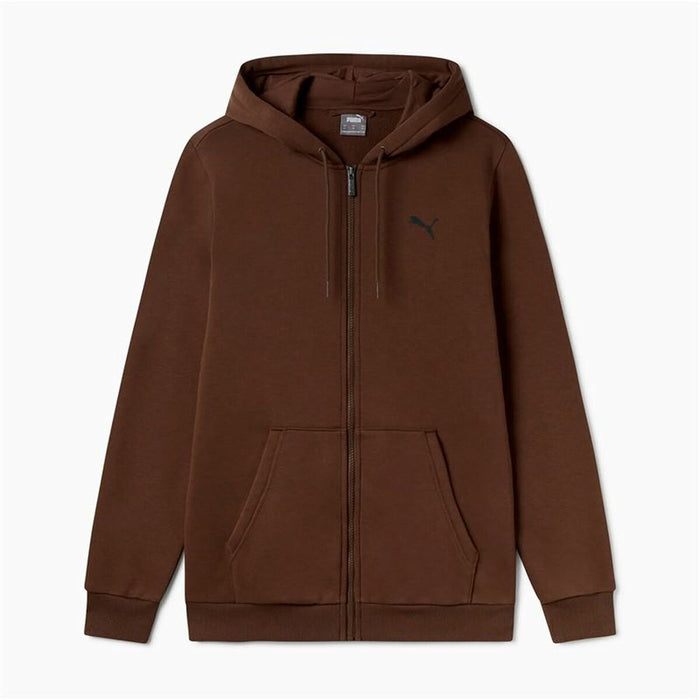 Men’s Hoodie Puma Essentials+ Graphic Brown