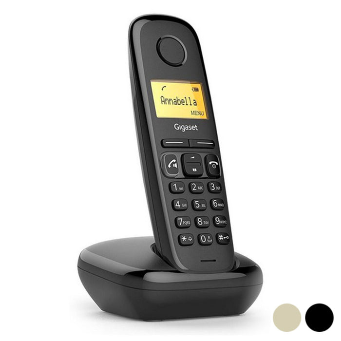 Teléfono Inalámbrico Gigaset S30852-H2812-D201 Negro Ambar