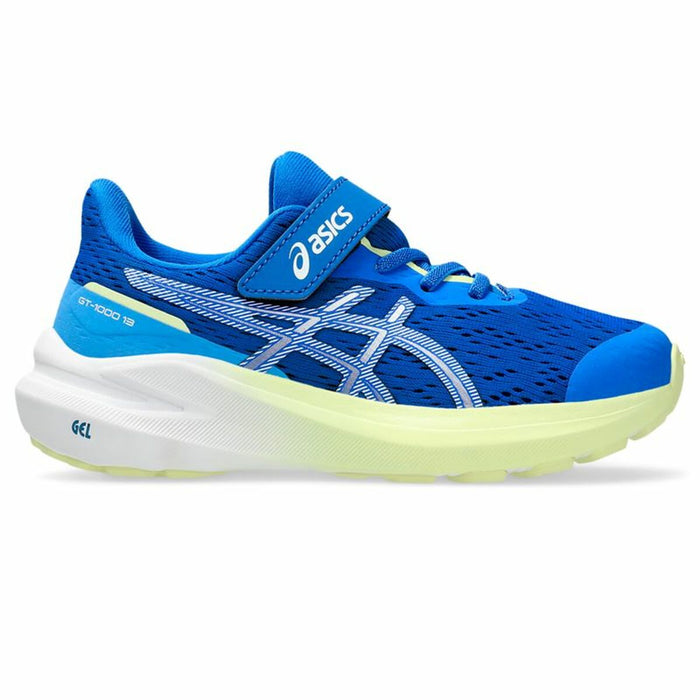 Running Shoes for Kids Asics Gt-1000 13 Ps Blue