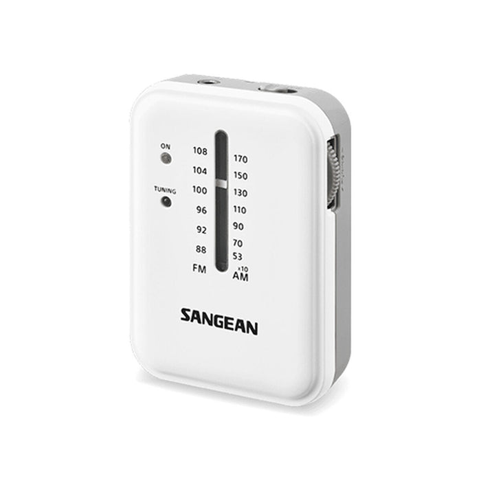 Radio Portatile Sangean Bianco AM/FM