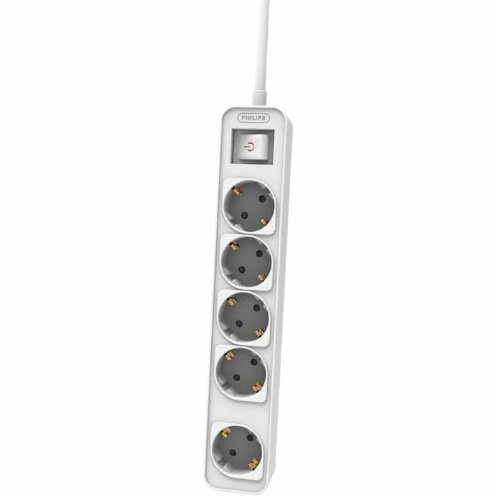 Regleta Enchufes 5 Tomas con Interruptor Philips CHP2154W/10