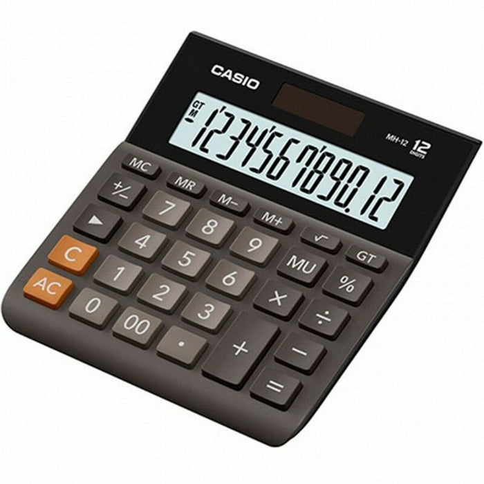 Calculadora Casio 222688 LCD Blanco Negro Plástico
