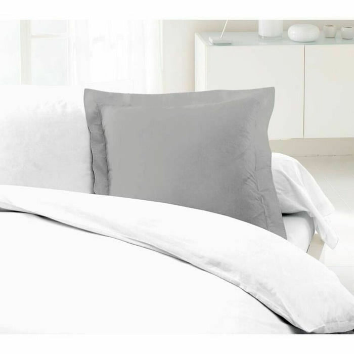 Pillowcase Lovely Home Grey Light grey 63 x 63 cm (2 Units)