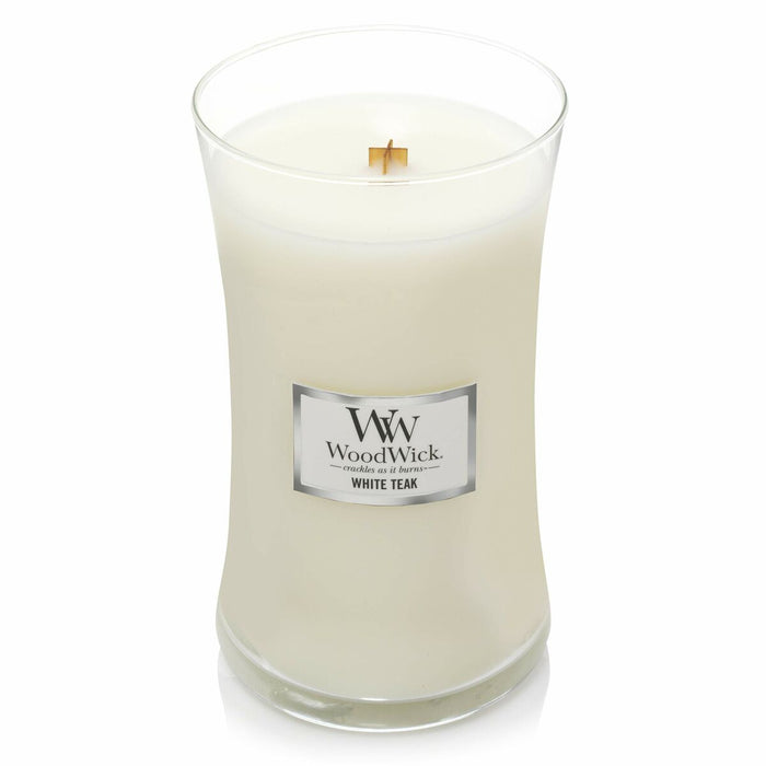Vela Perfumada Woodwick Core Large White Teak 609 g