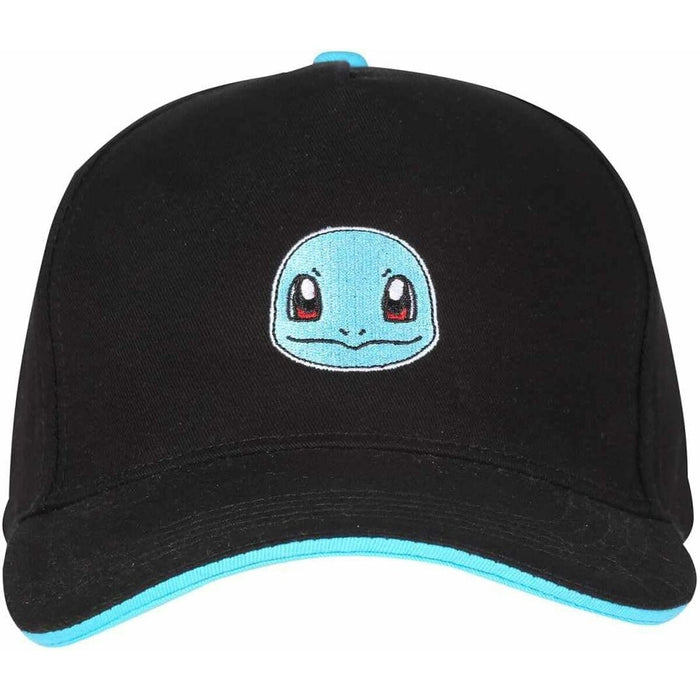 Gorra Unisex Pokémon Squirtle Badge 58 cm Negro Talla única