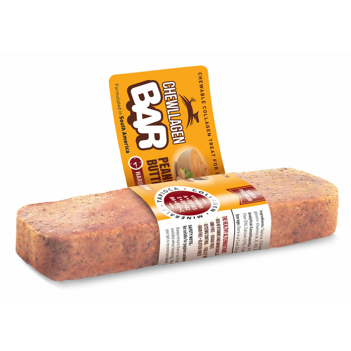 Barritas Chewllagen Manteca de cacahuete 24 Piezas