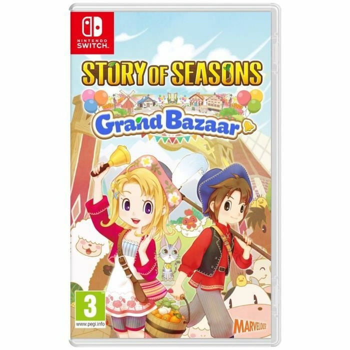 Jeu vidéo pour Switch Just For Games Story of Seasons Grand Bazaar