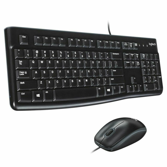 clavier et souris Logitech 920-002547 Noir portugais QWERTY