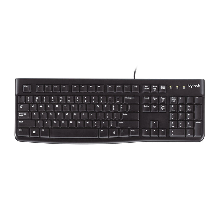 Qwerty Español Logitech K120 USB Negro Qwerty Español QWERTY