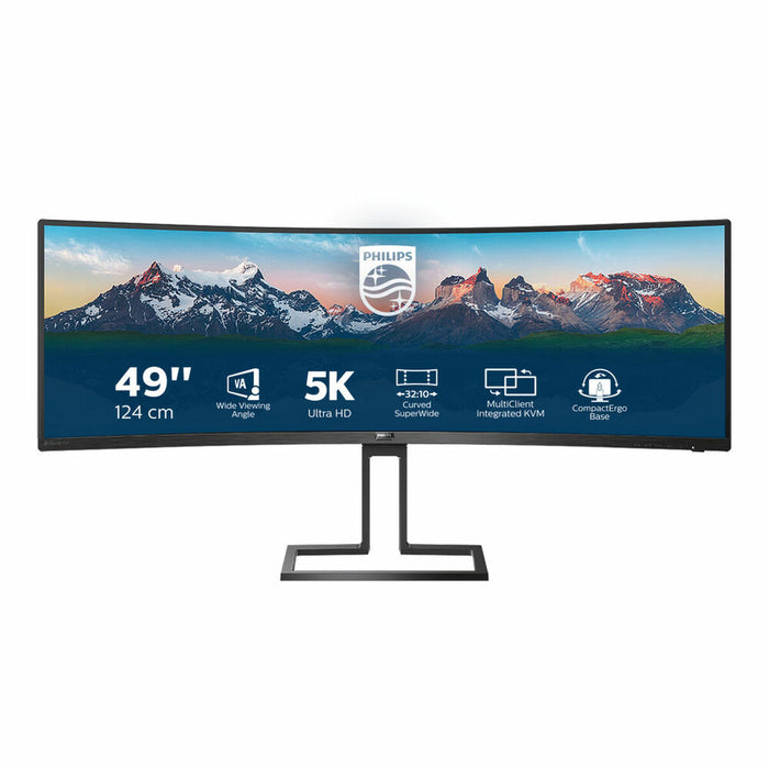 Écran Philips 498P9/00 49" LCD 49" LED VA LCD Flicker free 50-60  Hz