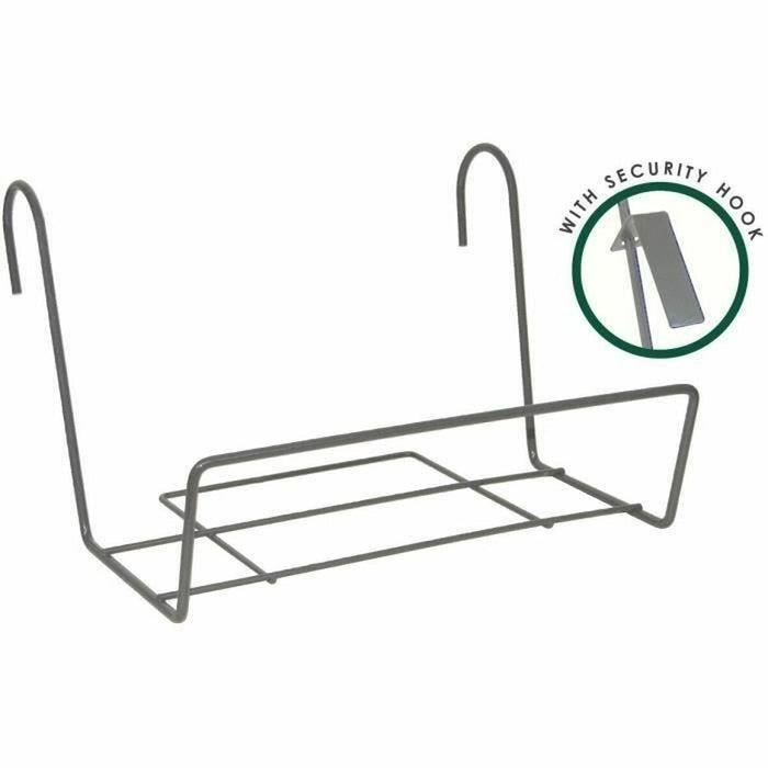 Soporte para Colgar Jardinera Garden ID Balcony Gris