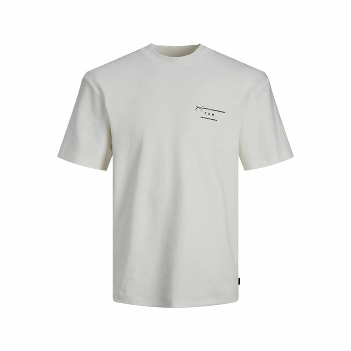 Short-sleeve Sports T-shirt Jack & Jones Lisa Rednd White
