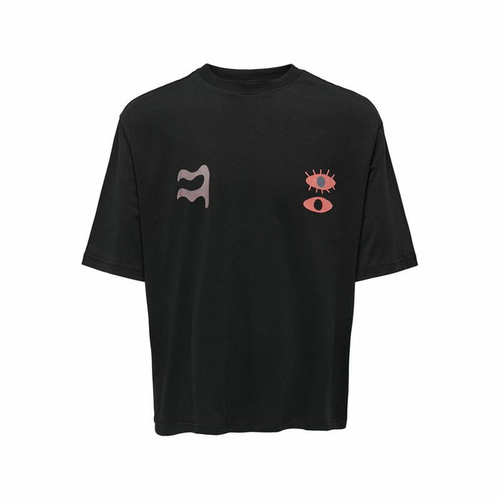 Short-sleeve Sports T-shirt Only & Sons Onslenny Ovz Element  Black