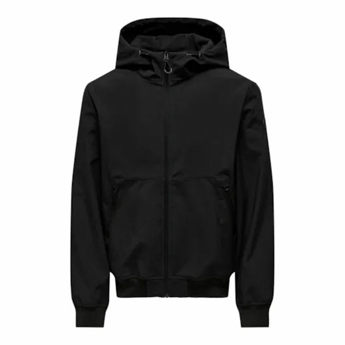 Chaqueta para Hombre Only & Sons Onsbowie Softshell Bomber Negro