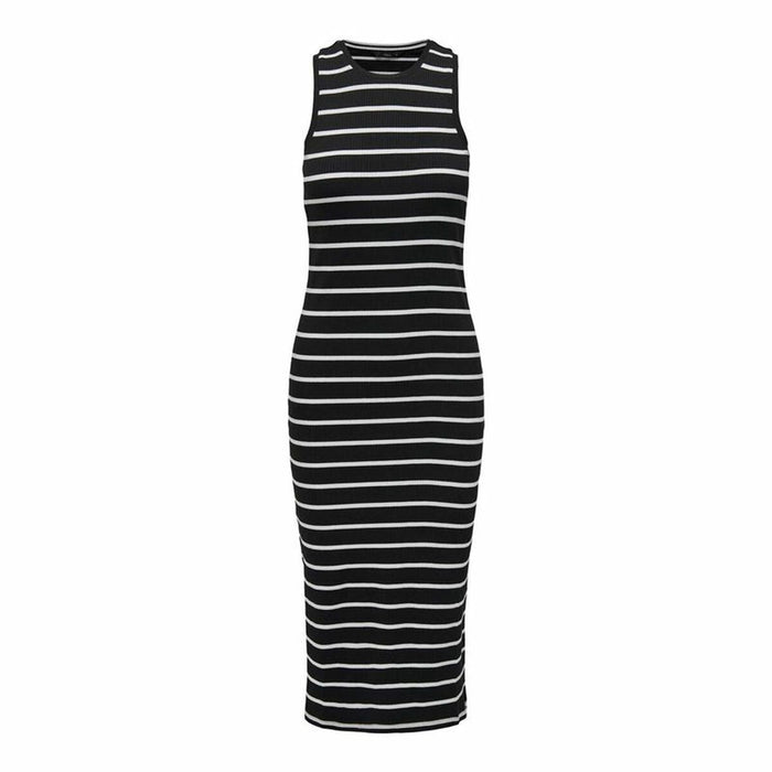 Vestido Only Onlbelfast Stripe Negro