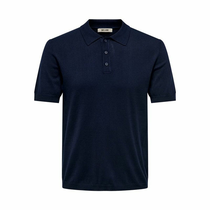 Polo à manches courtes homme Only & Sons Onswyler Life Reg 14 Ss Knit Stormy