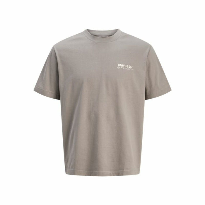 Men’s Short Sleeve T-Shirt Jack & Jones Jcodynamic Dust Ss Crew Neck Light brown