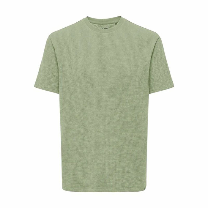 T-shirt à manches courtes homme Only & Sons Onskian Life Reg Seersucker Ss