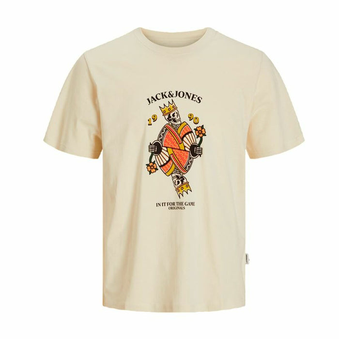 Camiseta de Manga Corta Infantil Jack & Jones Joranatomy Skull Ss Crew Neck