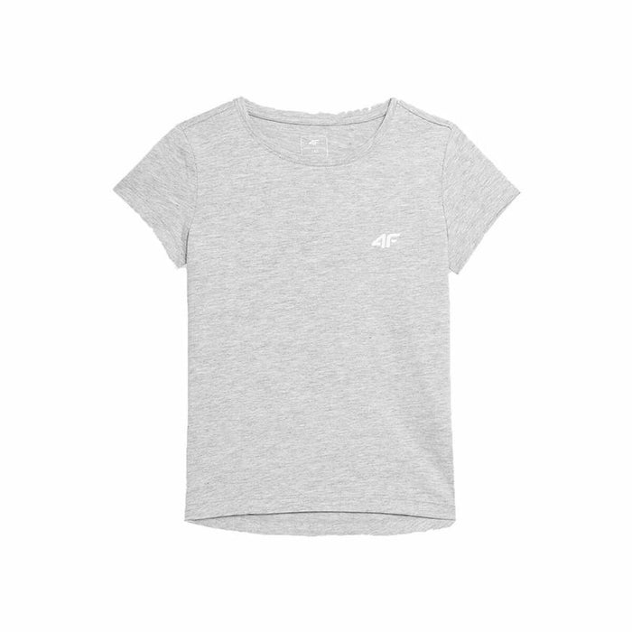 Camiseta de Manga Corta Infantil 4F JTSD001  Gris