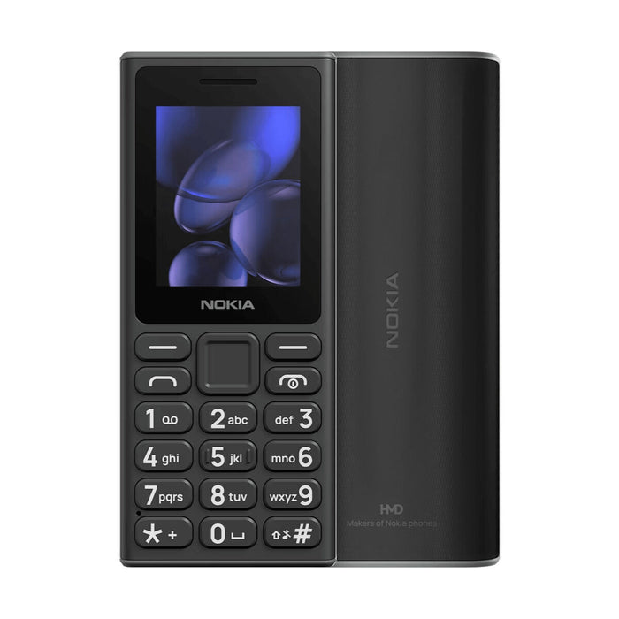 Teléfono Móvil para Mayores Nokia 105 (2024) Negro 4 MB Single Core™ 1,8"
