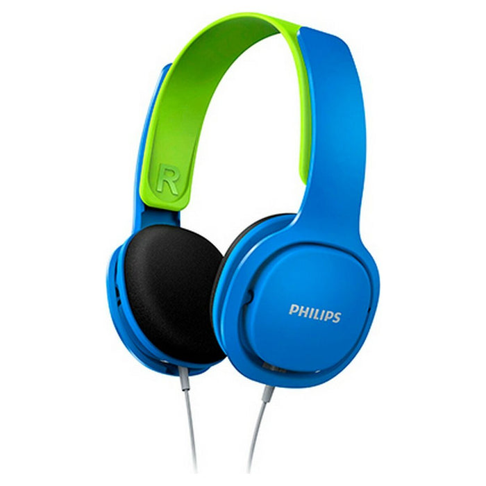 Auriculares de Diadema Philips SHK2000BL (3.5 mm) Azul Con cable Para niños