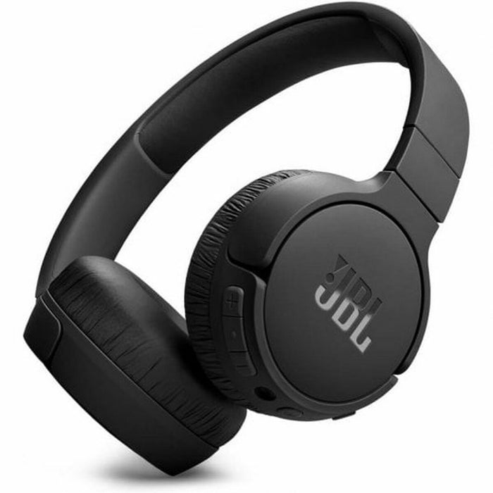 Auriculares con Micrófono JBL JBLT670NCBLK Negro