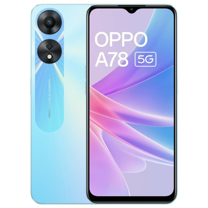 Smartphone Oppo A78 5G 6,56" Octa Core 4 GB RAM 128 GB Bleu
