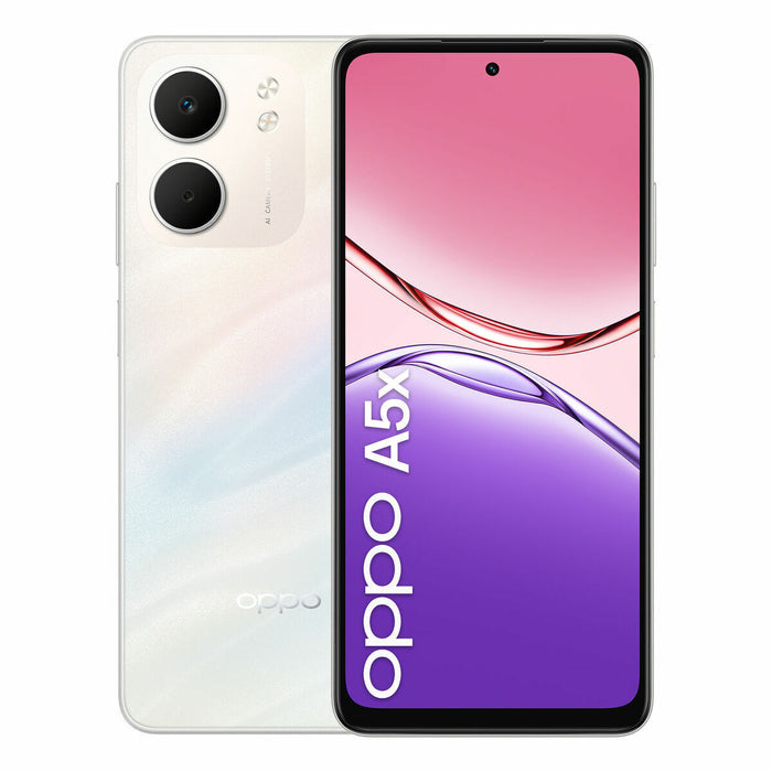 Smartphone Oppo A5X WHITE 6,67" Octa Core 4 GB RAM 128 GB Blanc