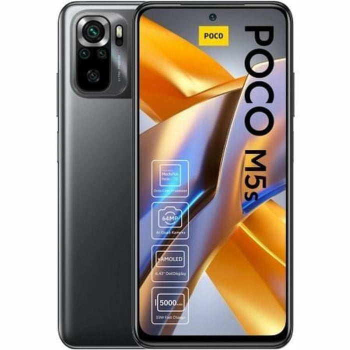 Smartphone Xiaomi POCO M5S 4-128 GY Octa Core 4 GB RAM 128 GB Gris 6,43"