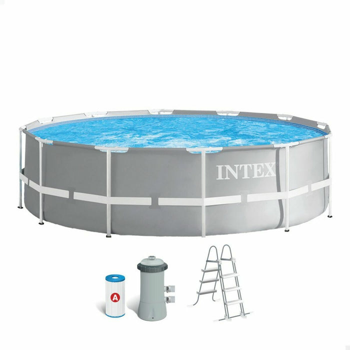 Detachable Pool Intex Prism Frame 366 x 99 x 366 cm 8592 l