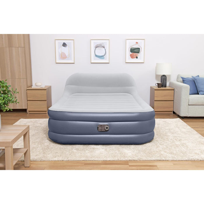 Bestway Cama Doble con Motor con Cabecero 226x152x84 cm Hinchable y Camping 67923