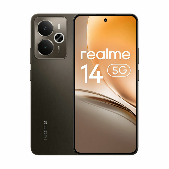 Smartphone Realme 14 5G 8-256 TIT V2 Octa Core 8 GB RAM 256 GB Marron