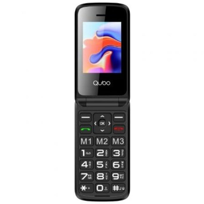 Teléfono Móvil para Mayores Qubo Qubo X-247 Negro