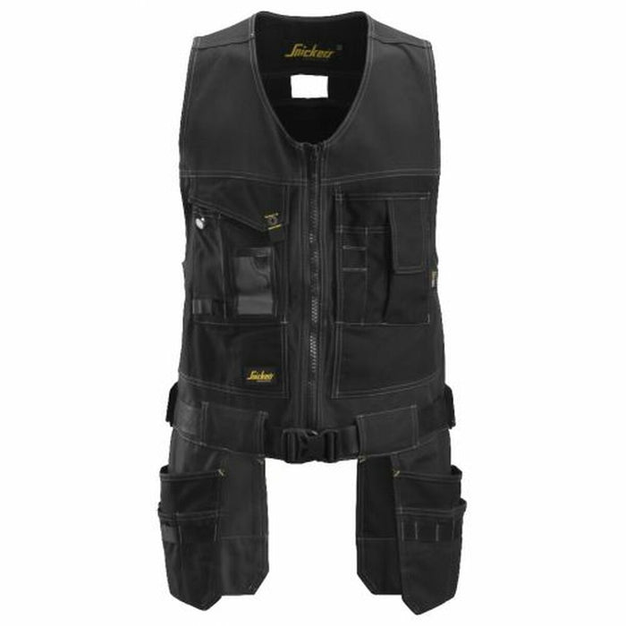 Chaleco de Trabajo para Hombre Snickers Workwear Negro