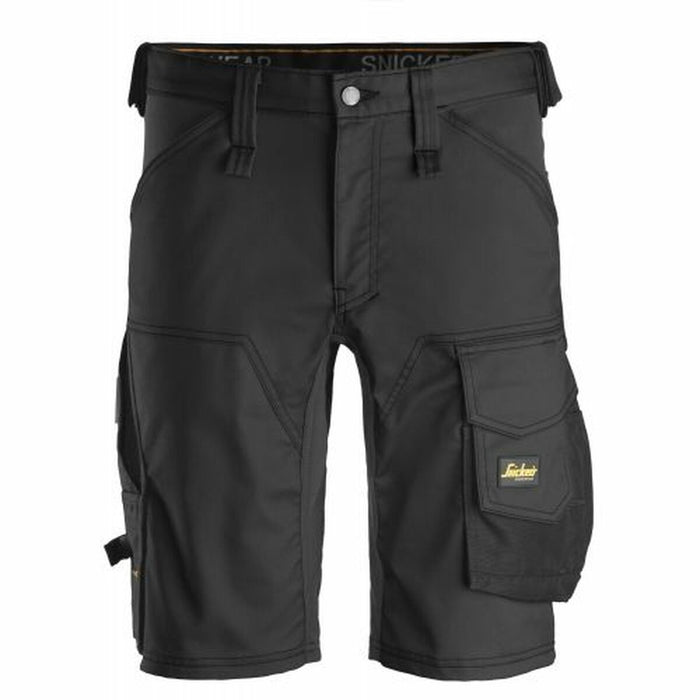Shorts pour Hommes Snickers Workwear Noir