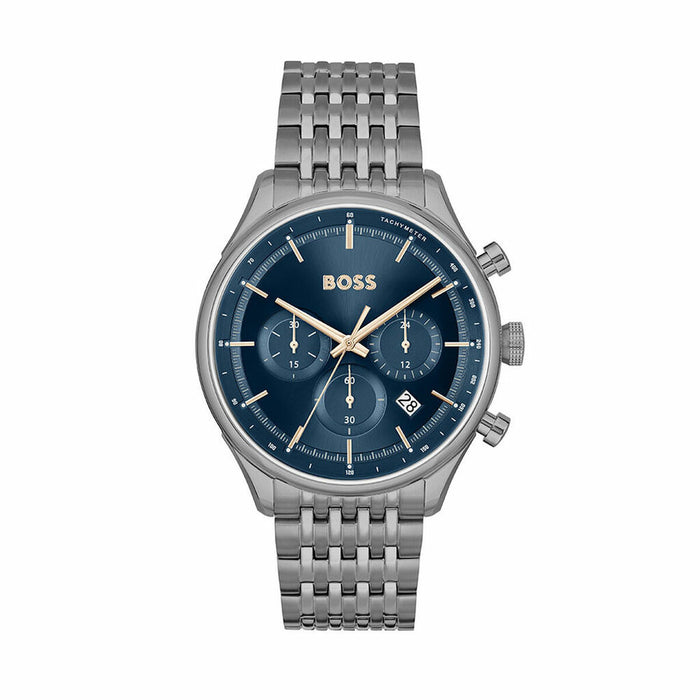 Unisex Watch Hugo Boss 1514083 Navy Blue Dark grey (Ø 45 mm)