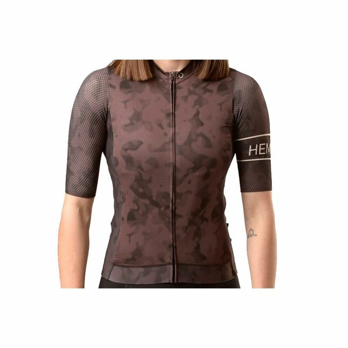 Maillot de ciclismo Hemon Prestiggio Marrón