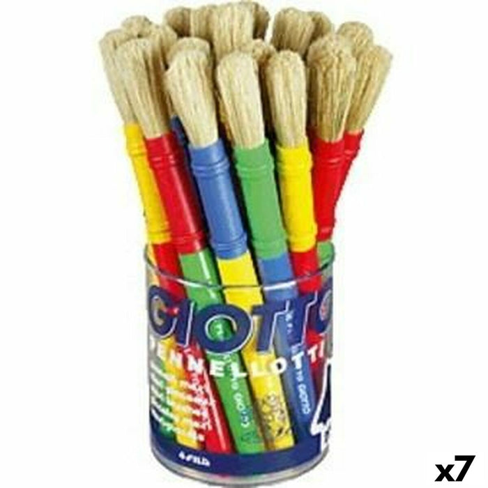 Pinceles Giotto Multicolor (7 Unidades)