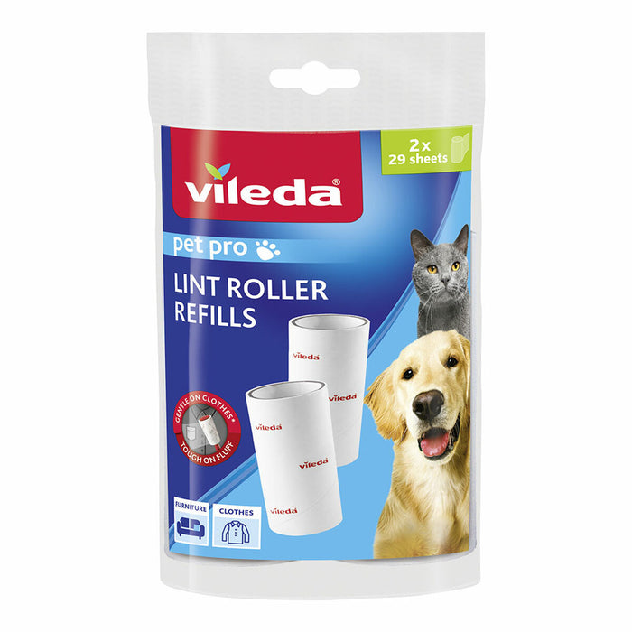 Pet Hair Remover Roller Vileda Hair removal brush