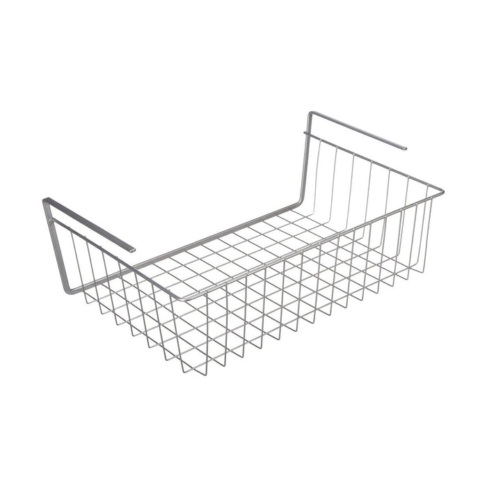 Kitchen Cupboard Organiser Metaltex Kanguro 40 x 26 x 14 cm White Grey