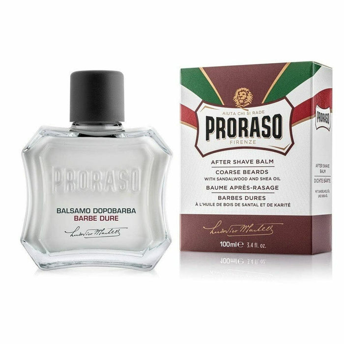 Bálsamo Aftershave Proraso Barbe Dure 100 ml Suavizante