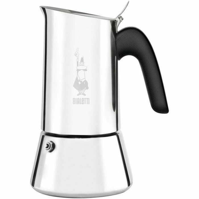 Cafetera Italiana Bialetti NEW VENUS Plateado Metal Acero Inoxidable