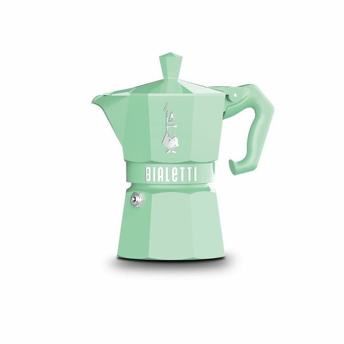 Cafetera Italiana Bialetti MOKA EXCLUSIVE 6T Verde Aluminio 6 Tazas (6 Unidades)